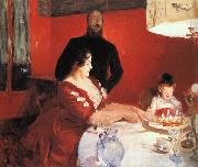 Fete Familiale John Singer Sargent